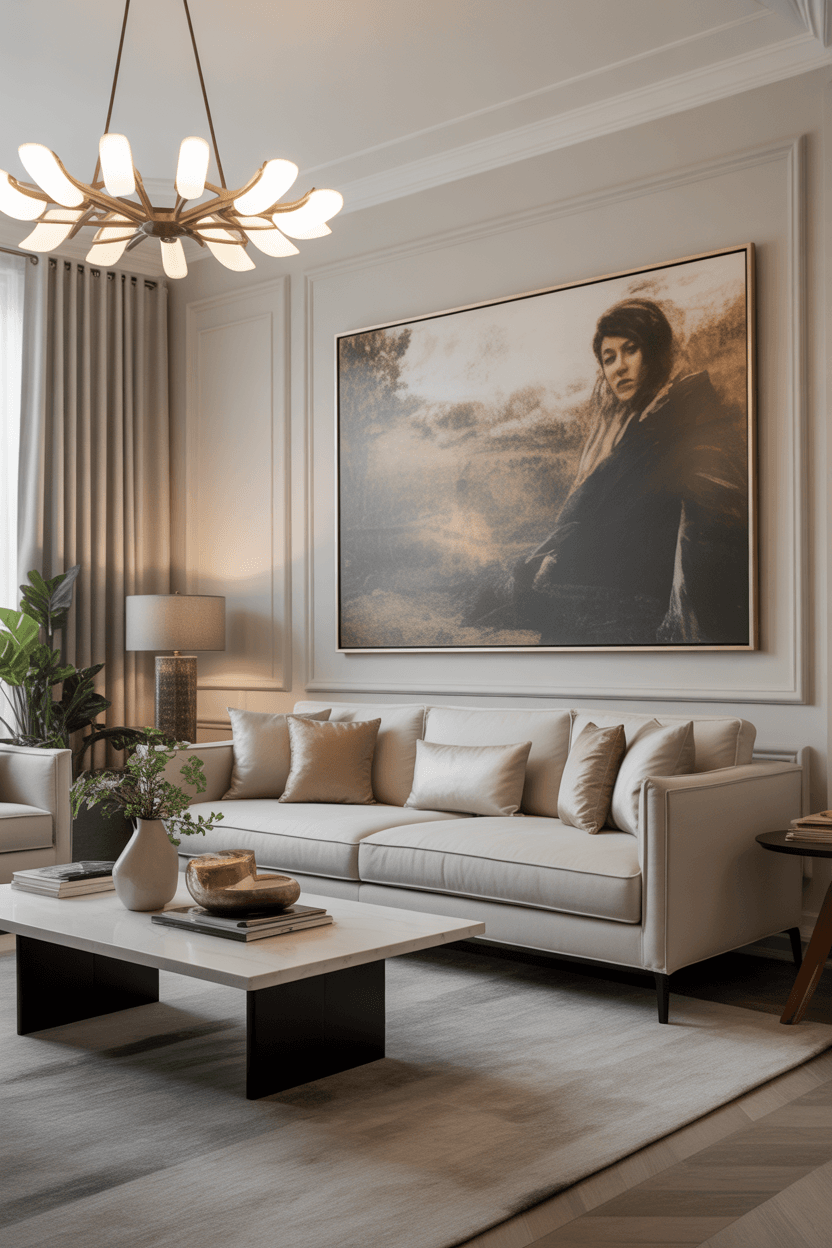 24 Above Sofa Wall Decor Ideas for Stylish Living Rooms