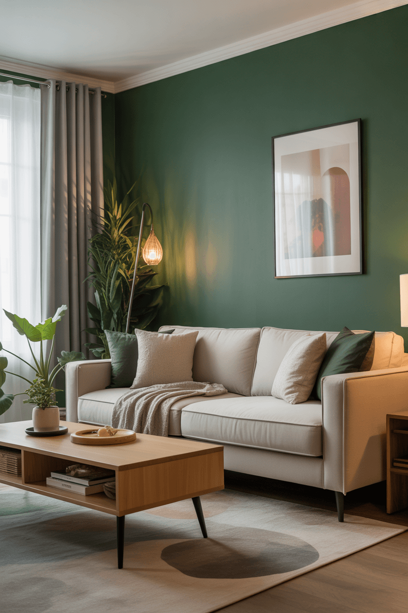 26 Green Living Room Ideas for a Fresh and Stylish Space