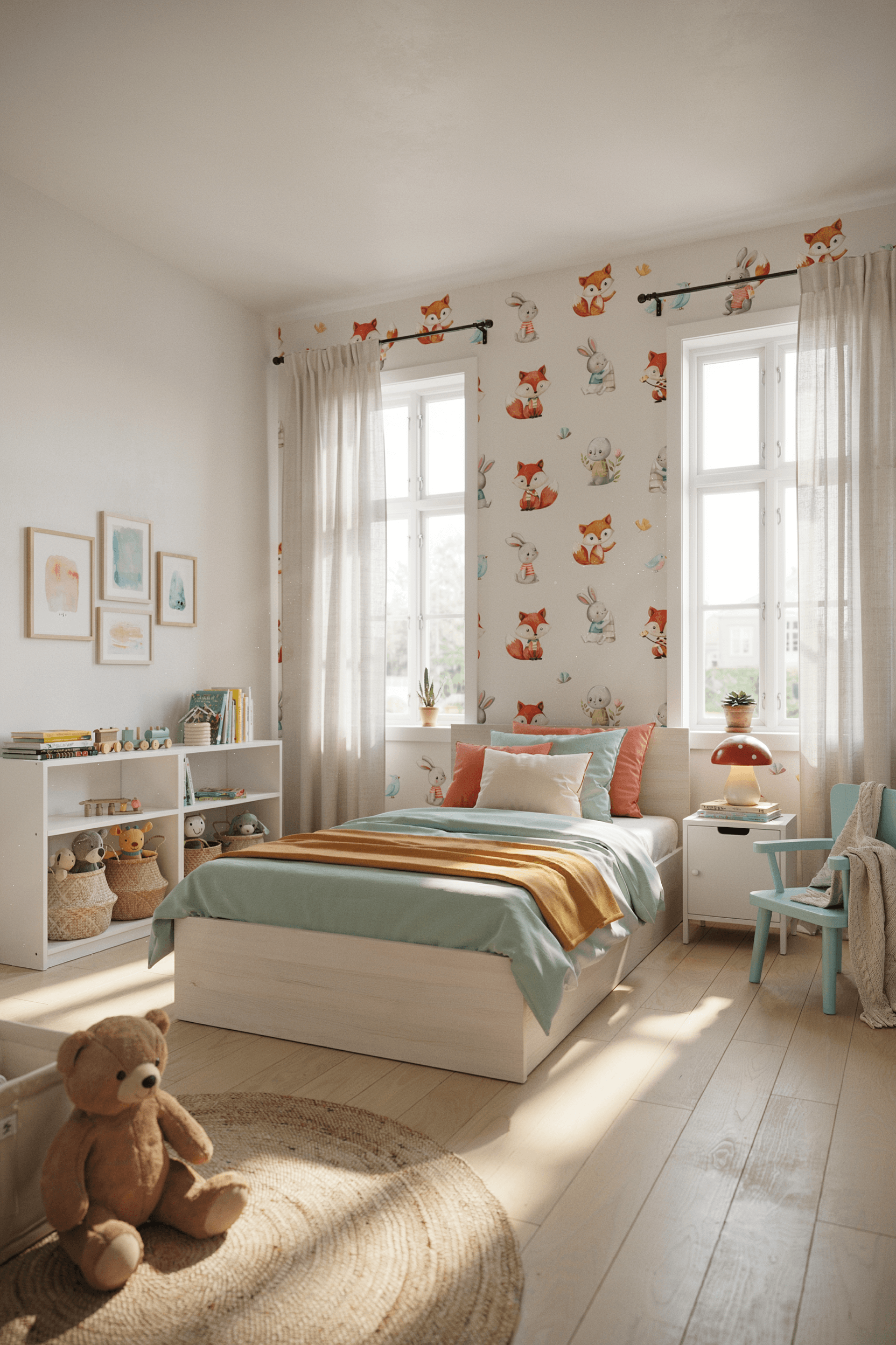24 Kids Room Wallpaper Ideas for Happy Spaces