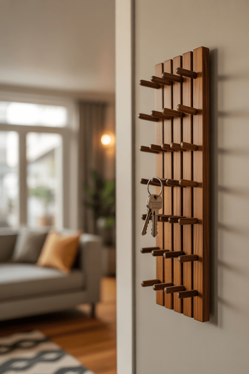 23 Key Holder Wall Design Ideas for a Stylish Home