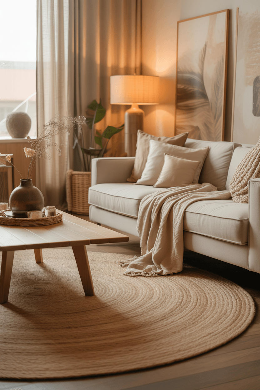 23 Cozy Warm Earthy Living Room Ideas for a Natural & Stylish Home