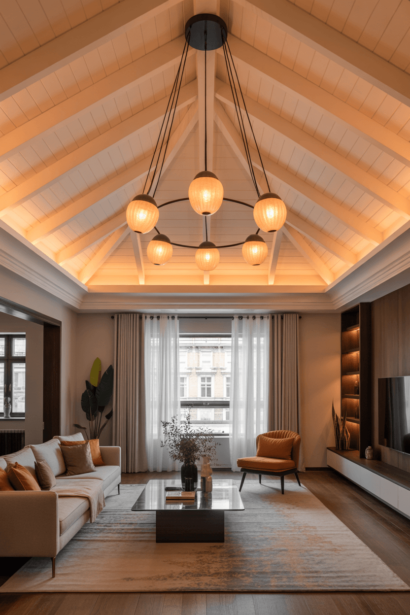 22 Inspiring Vaulted Ceiling Living Room Ideas for Modern Homes