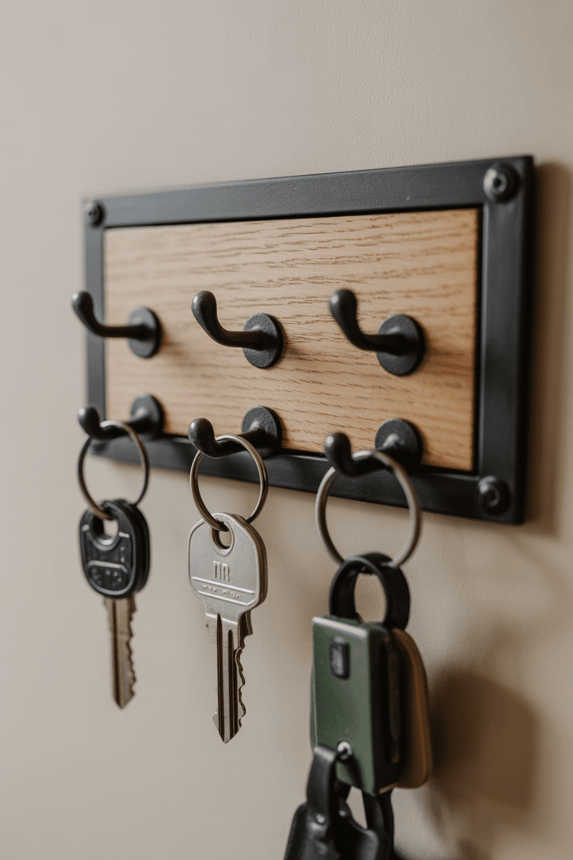 23 Key Holder Wall Design Ideas for a Stylish Home