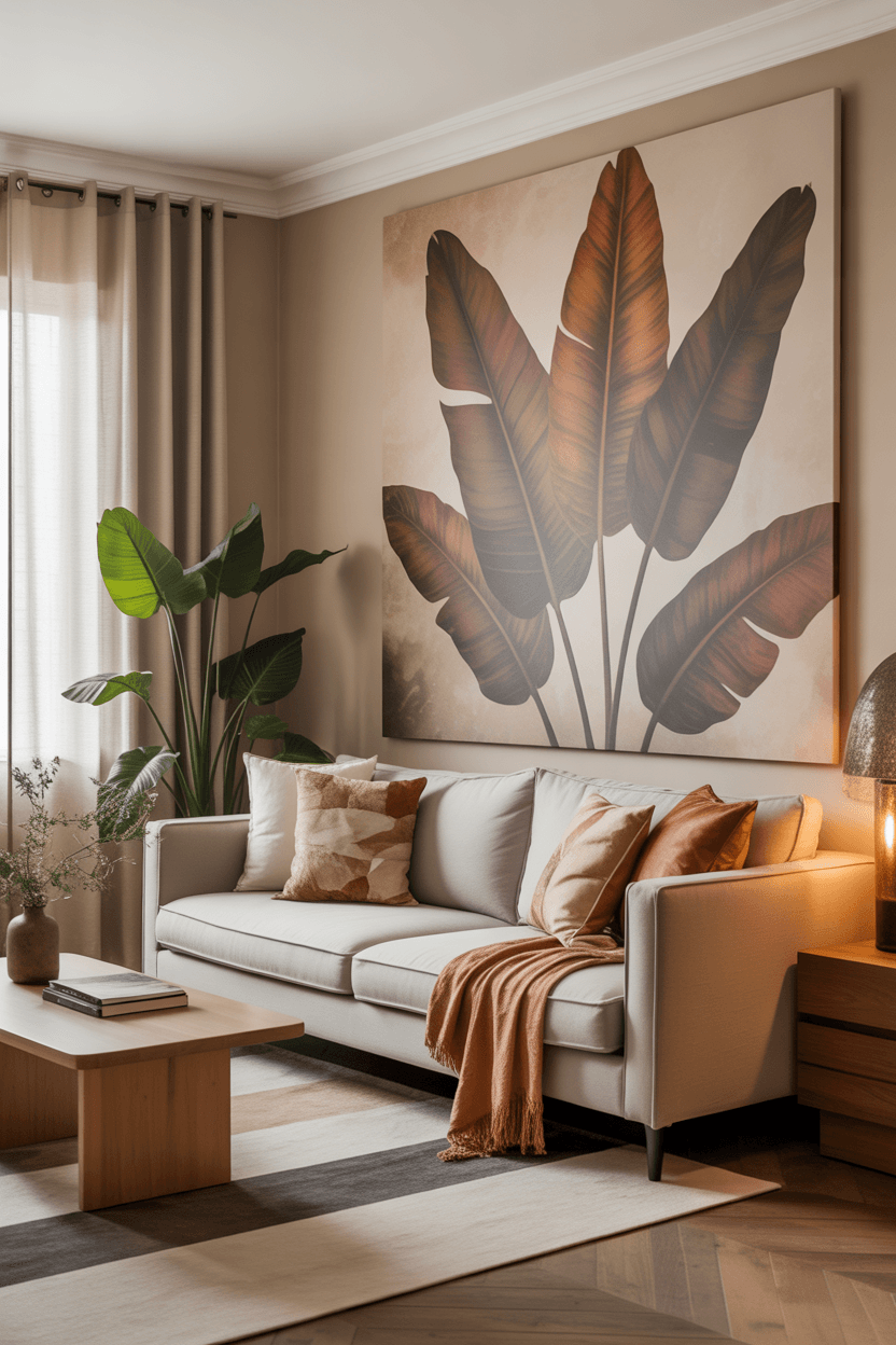 23 Cozy Warm Earthy Living Room Ideas for a Natural & Stylish Home