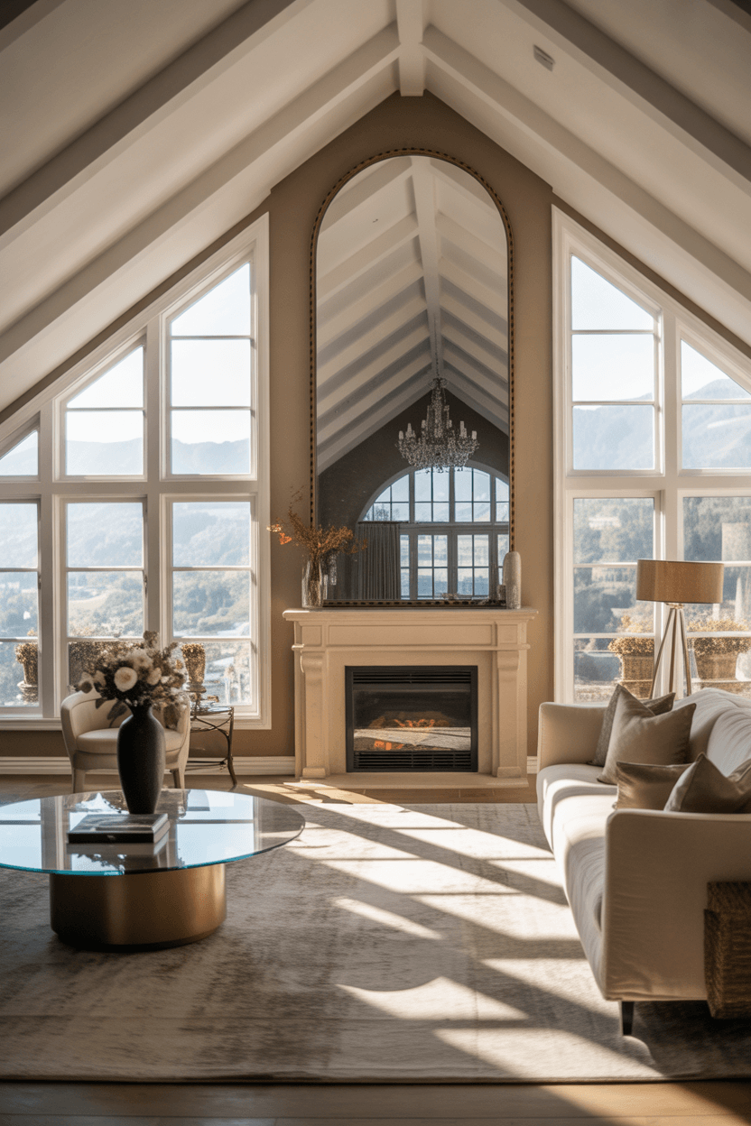 22 Inspiring Vaulted Ceiling Living Room Ideas for Modern Homes
