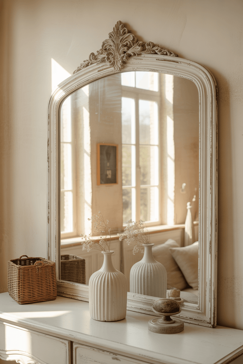 24 Vintage Mirror Wall Decor Ideas for Timeless Homes