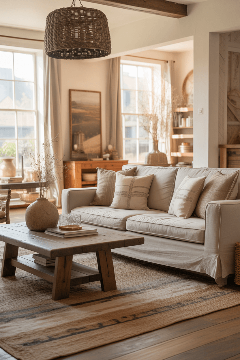 26 Modern Farmhouse Living Room Ideas for a Cozy & Stylish Home