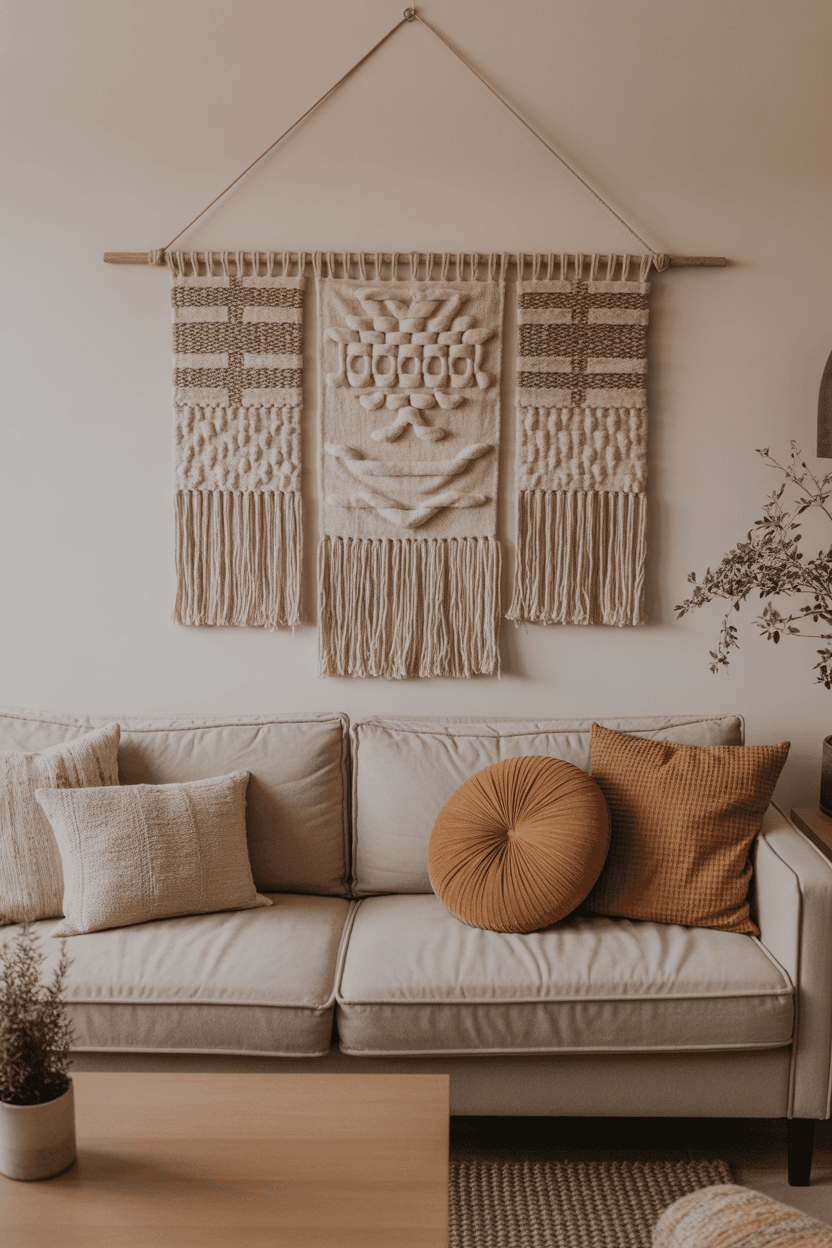 24 Above Sofa Wall Decor Ideas for Stylish Living Rooms