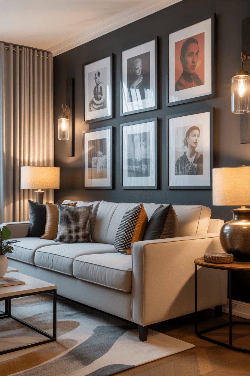 21 Black Living Room Ideas for Apartments