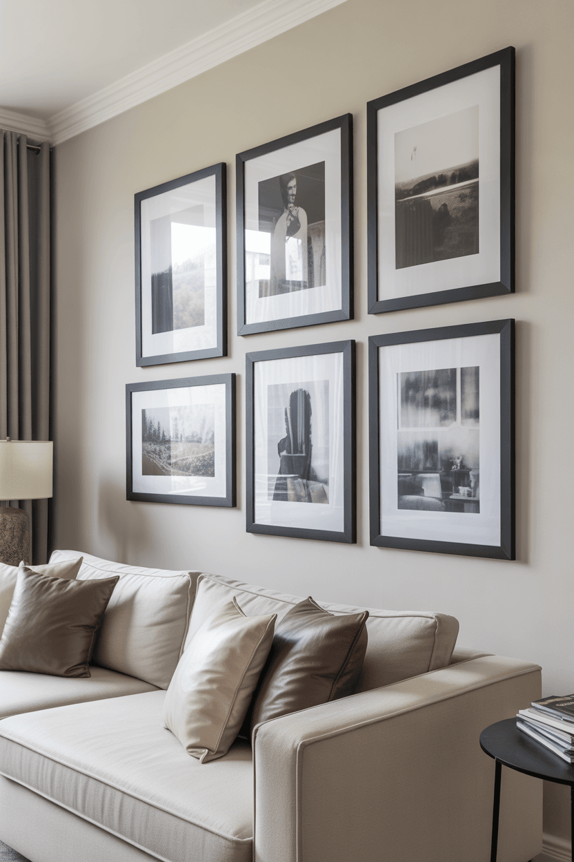 22 Gallery Wall Living Room Ideas for Modern Homes