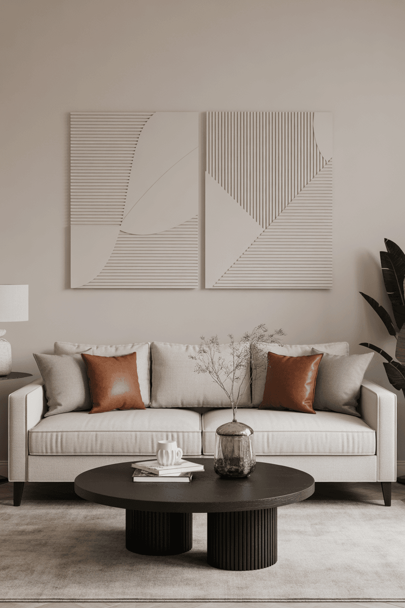 24 Above Sofa Wall Decor Ideas for Stylish Living Rooms
