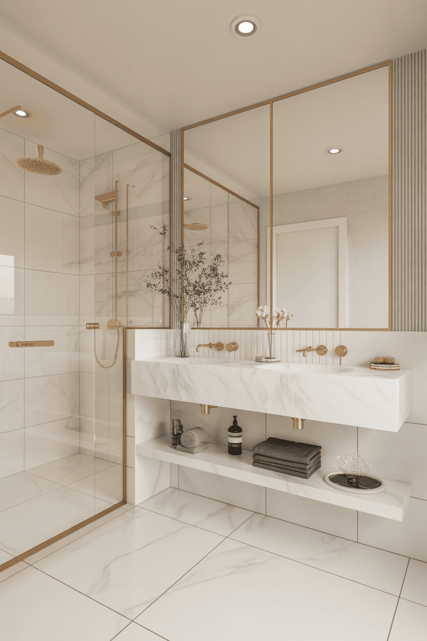 24 Floating Shelves Bathroom Ideas for Small and Stylish Spaces
