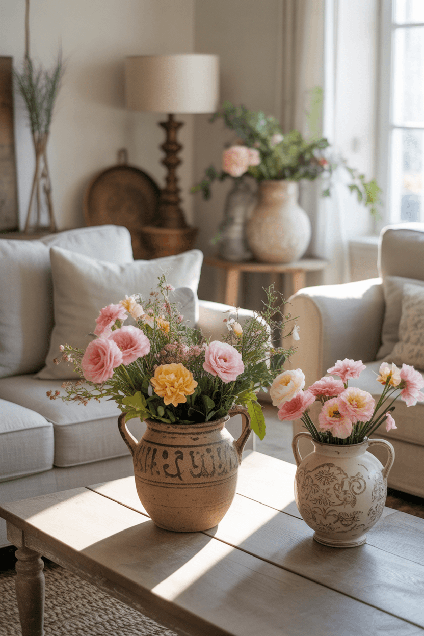 24 French Country Living Room Ideas for Elegant & Cozy Homes