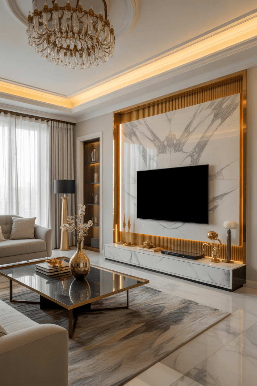 22 Stunning TV Wall Ideas for Modern Living Rooms