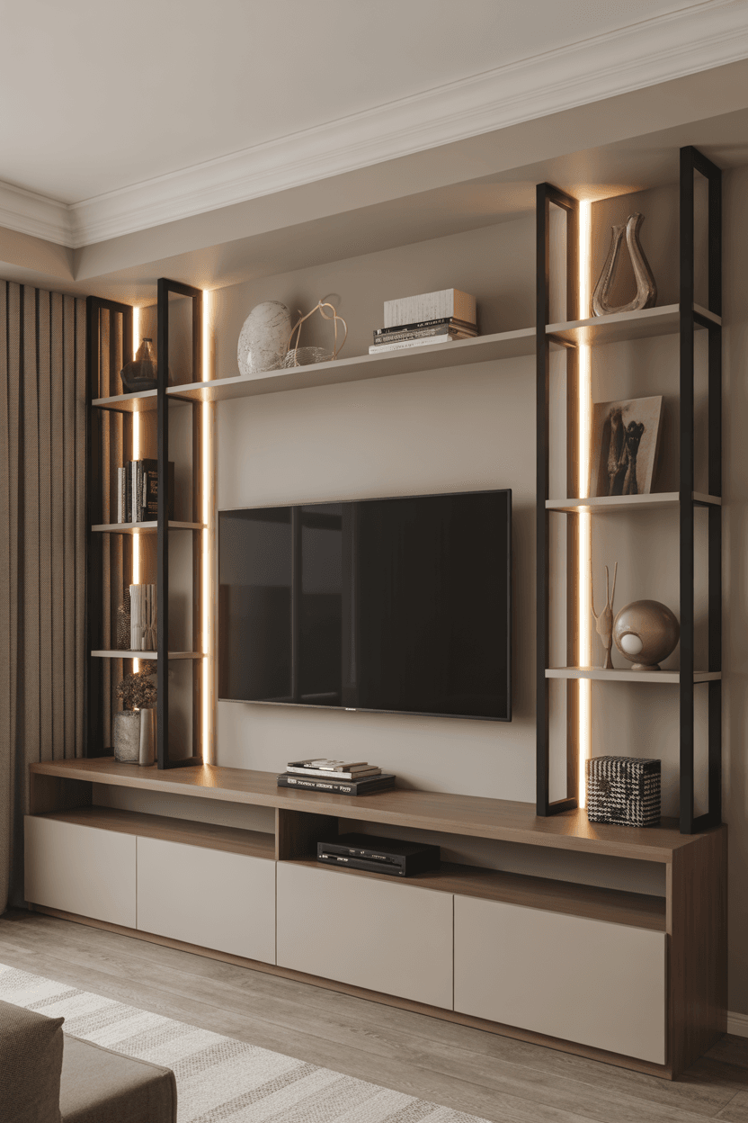 22 Stunning TV Wall Ideas for Modern Living Rooms