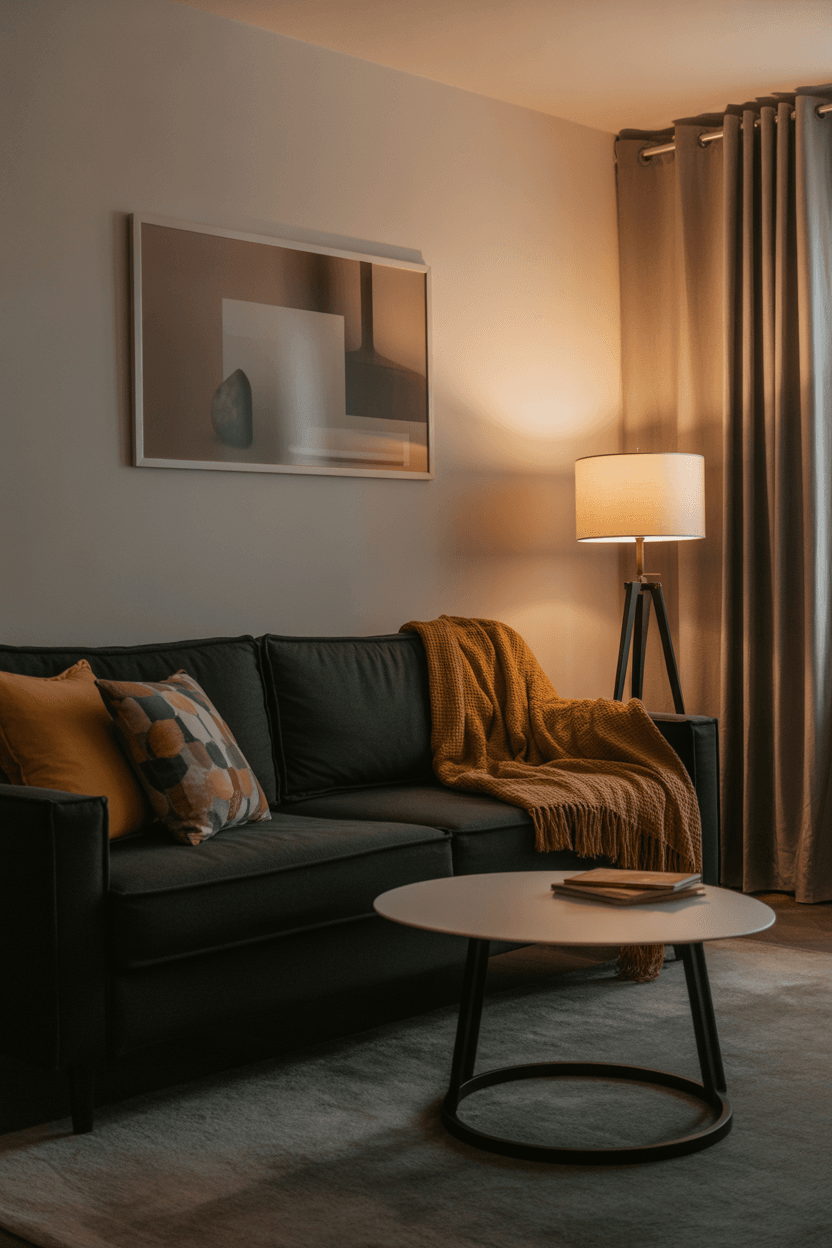 21 Black Living Room Ideas for Apartments