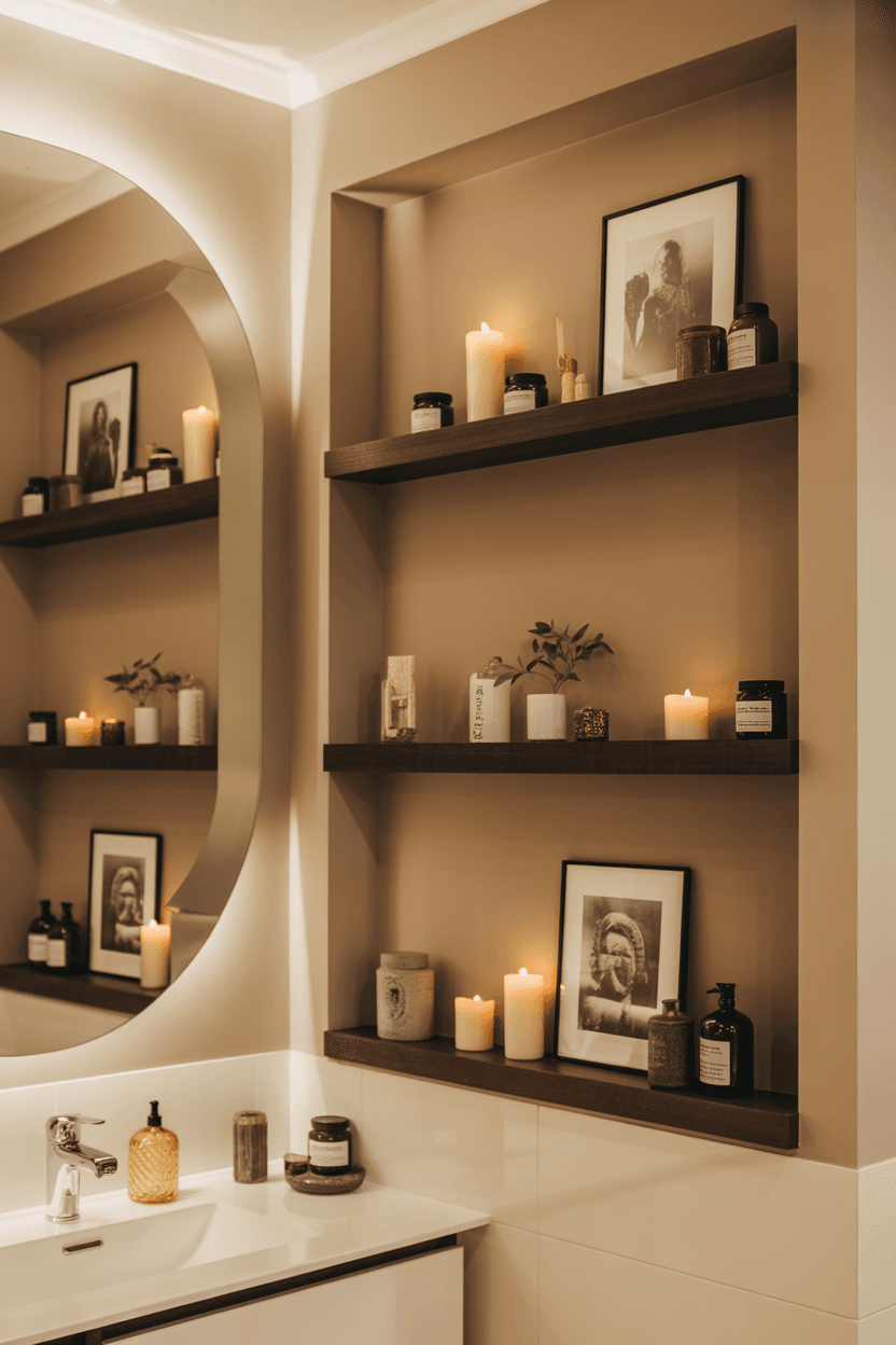 24 Floating Shelves Bathroom Ideas for Small and Stylish Spaces