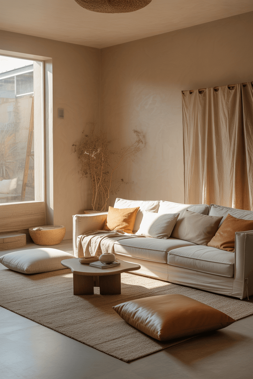 23 Cozy Warm Earthy Living Room Ideas for a Natural & Stylish Home