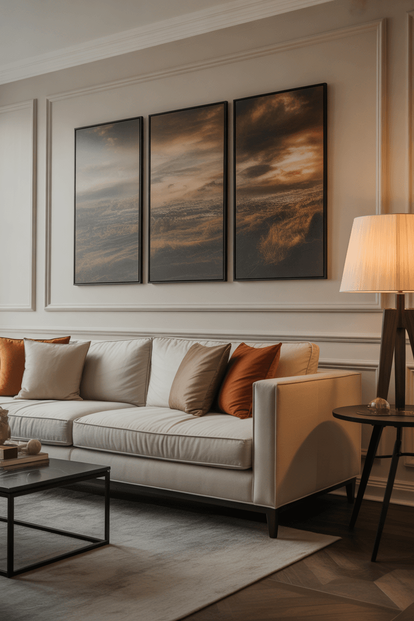 24 Above Sofa Wall Decor Ideas for Stylish Living Rooms