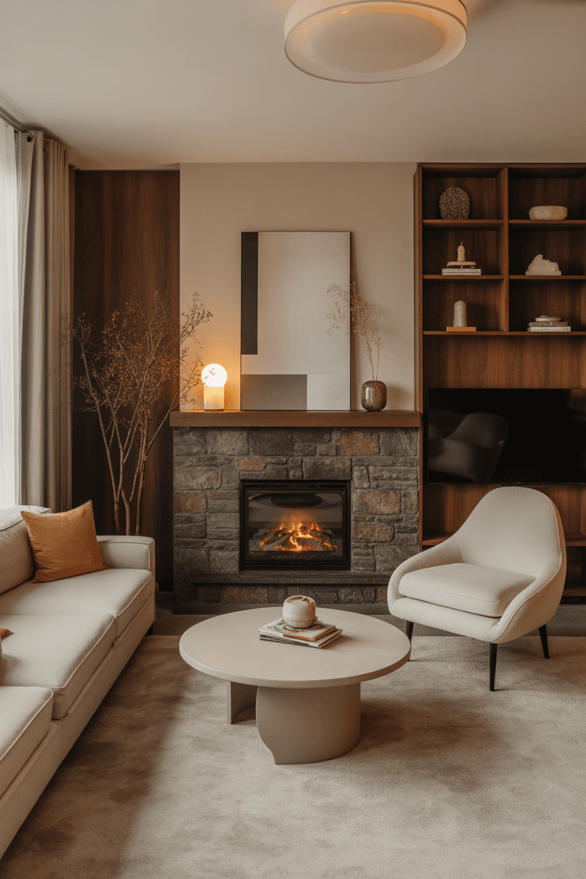23 Cozy Warm Earthy Living Room Ideas for a Natural & Stylish Home