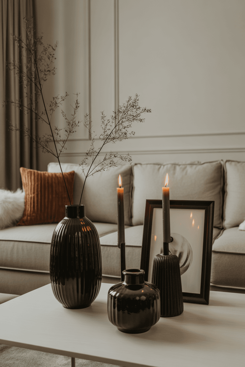 21 Black Living Room Ideas for Apartments