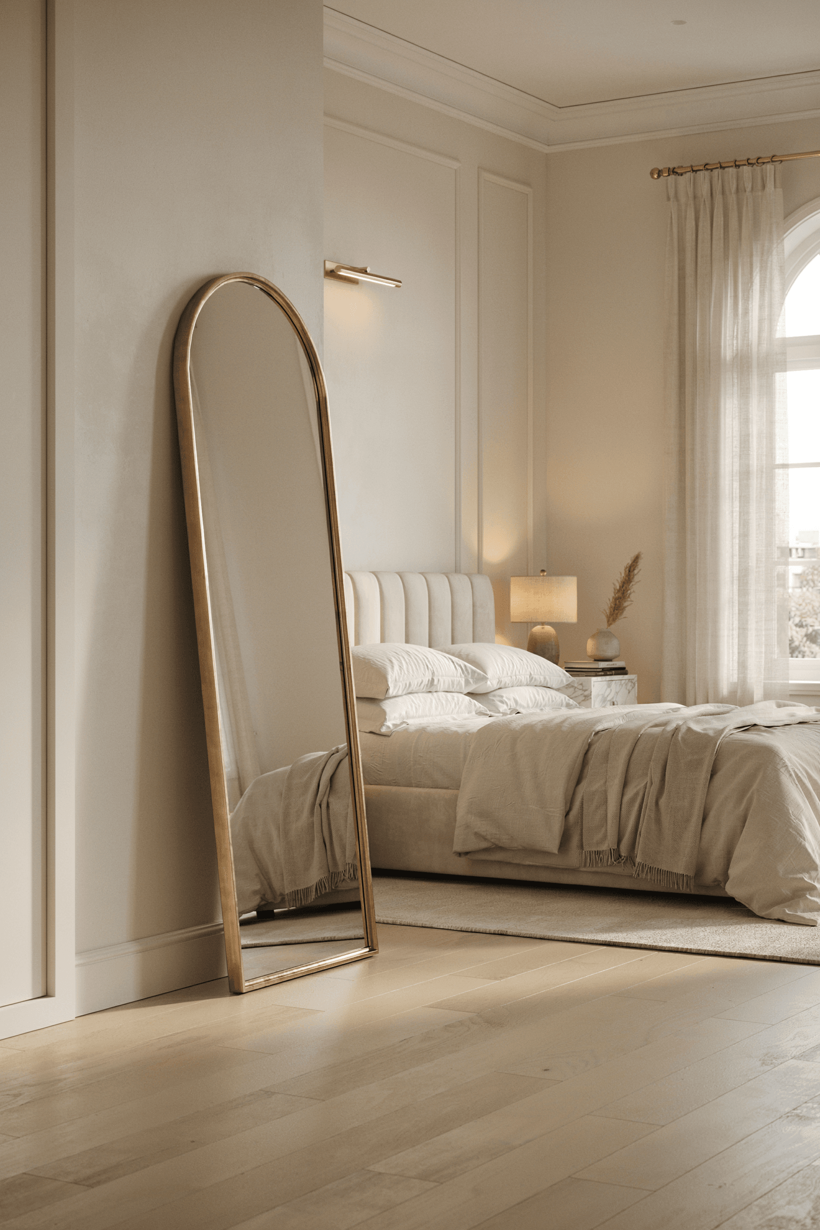 23 Gorgeous Floor Mirror in Bedroom Ideas to Elevate Your Room