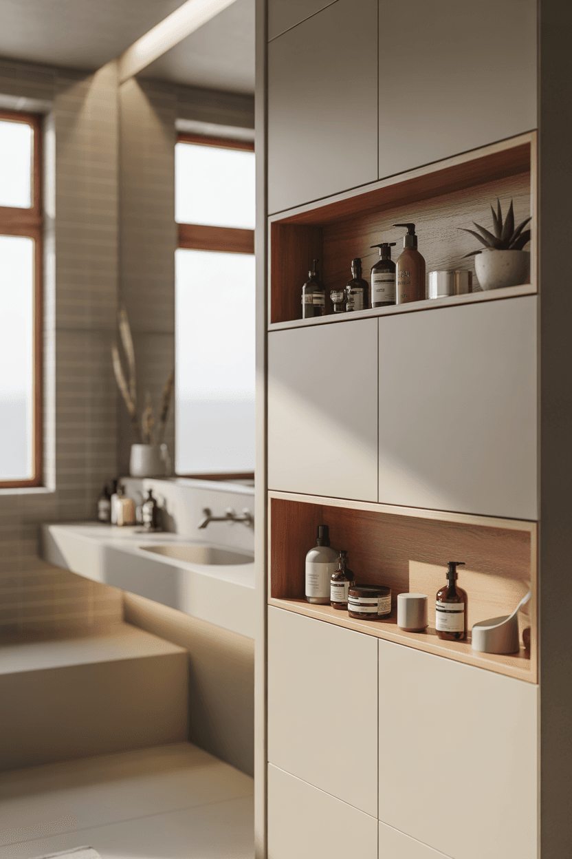 24 Floating Shelves Bathroom Ideas for Small and Stylish Spaces