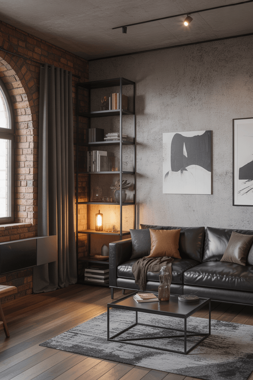 21 Black Living Room Ideas for Apartments