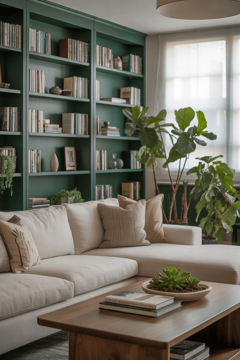 26 Green Living Room Ideas for a Fresh and Stylish Space
