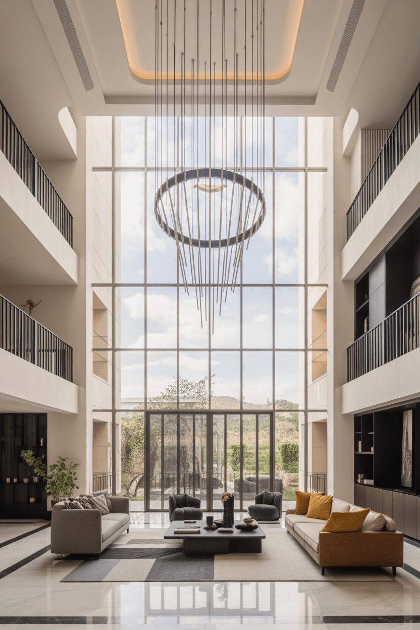 21 Stunning Tall Ceiling Living Room Ideas for Modern Homes