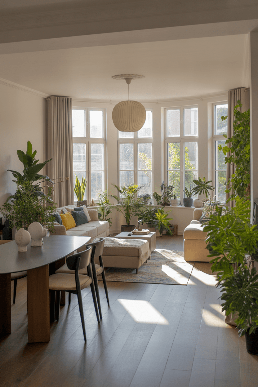 25 Open Layout Living Room Dining Room Ideas for Modern Homes