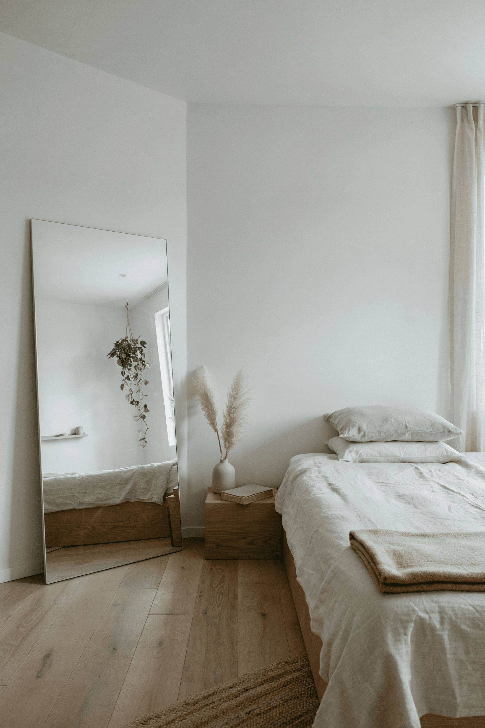23 Gorgeous Floor Mirror in Bedroom Ideas to Elevate Your Room