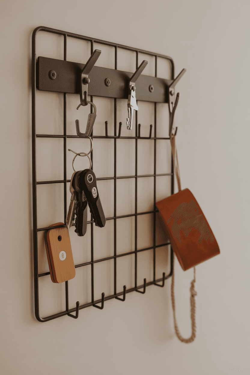23 Key Holder Wall Design Ideas for a Stylish Home