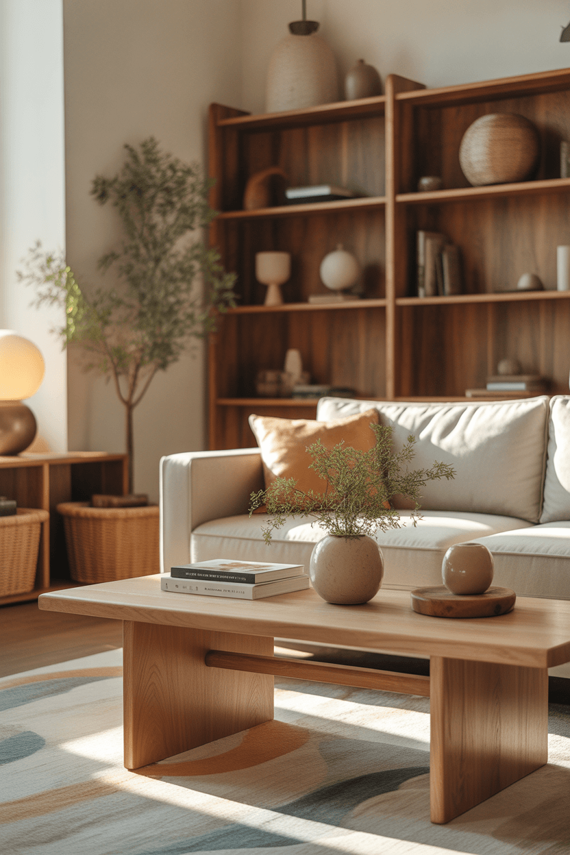 23 Cozy Warm Earthy Living Room Ideas for a Natural & Stylish Home