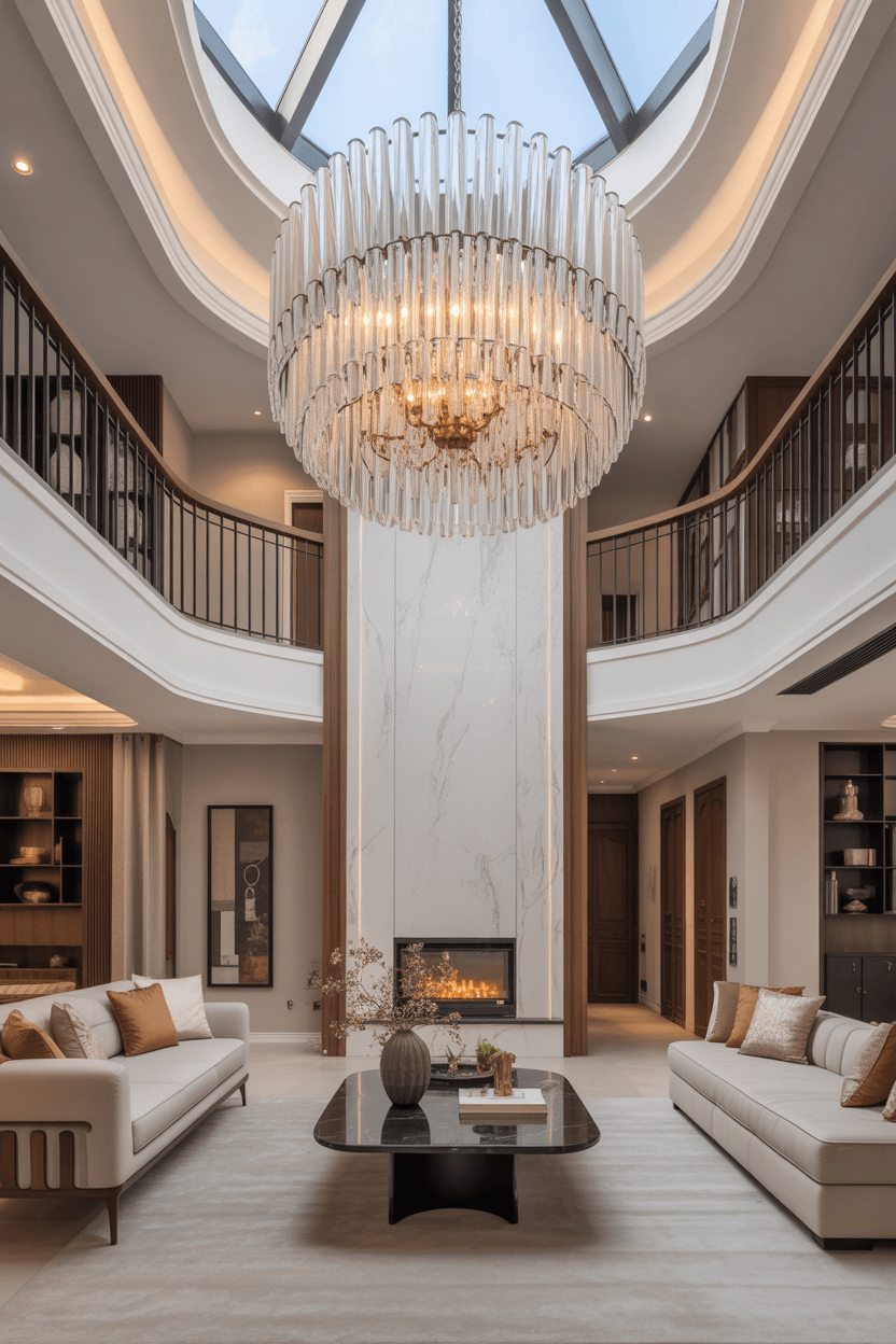 21 Stunning Tall Ceiling Living Room Ideas for Modern Homes