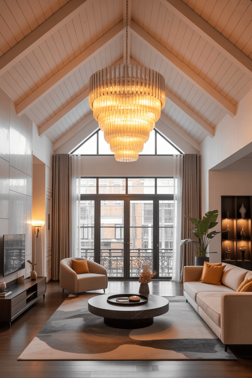 22 Inspiring Vaulted Ceiling Living Room Ideas for Modern Homes