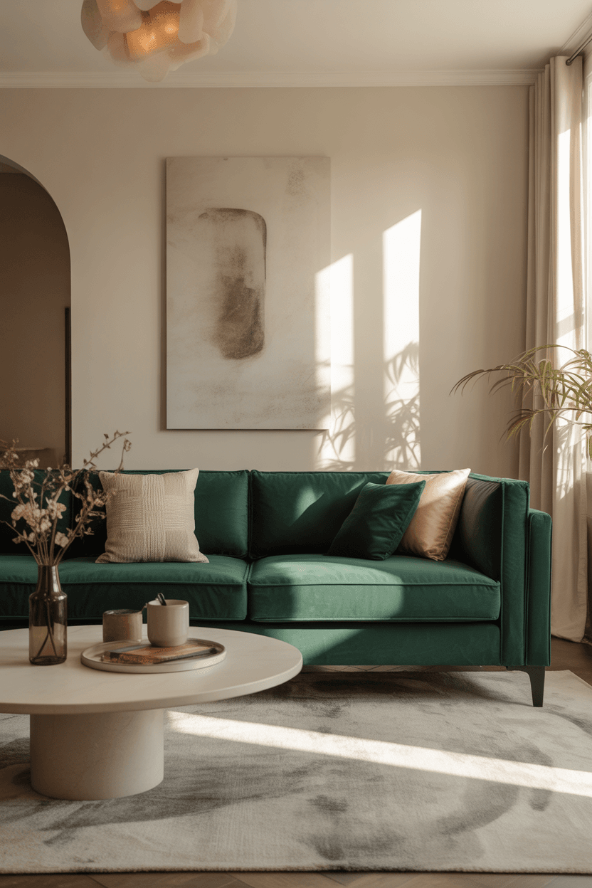 26 Green Living Room Ideas for a Fresh and Stylish Space