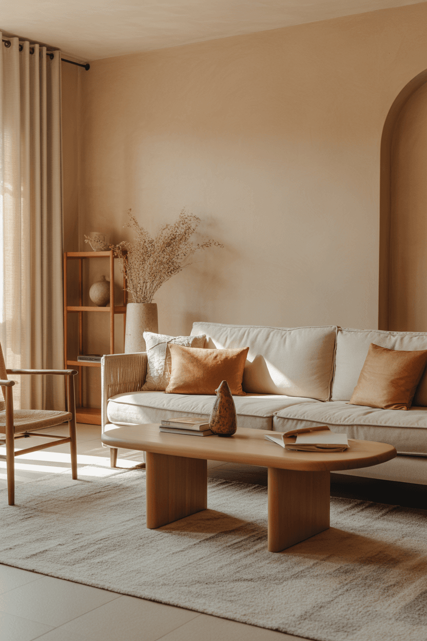23 Cozy Warm Earthy Living Room Ideas for a Natural & Stylish Home