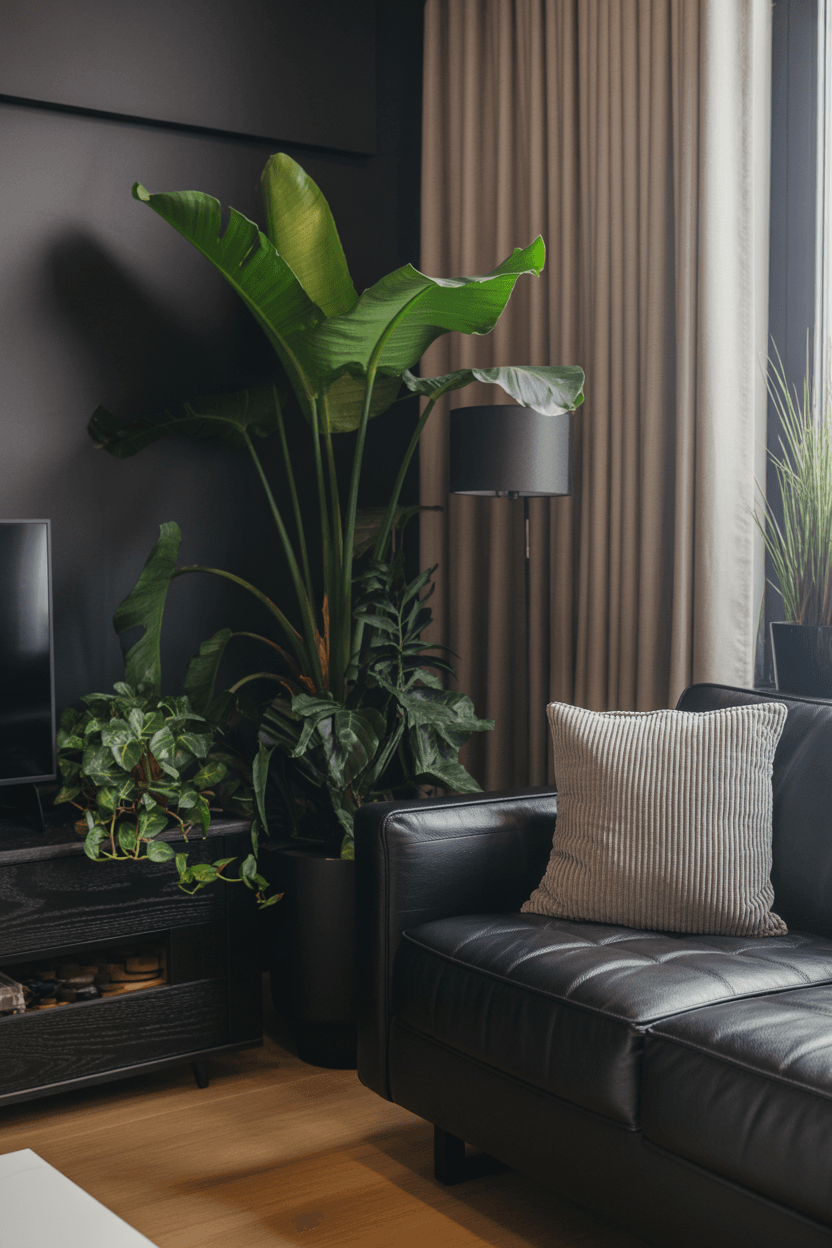 21 Black Living Room Ideas for Apartments
