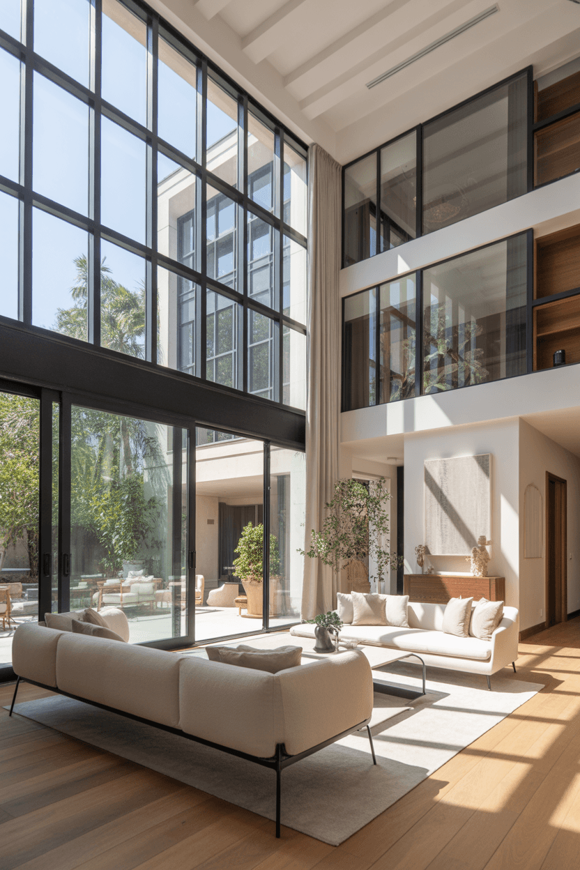 21 Stunning Tall Ceiling Living Room Ideas for Modern Homes