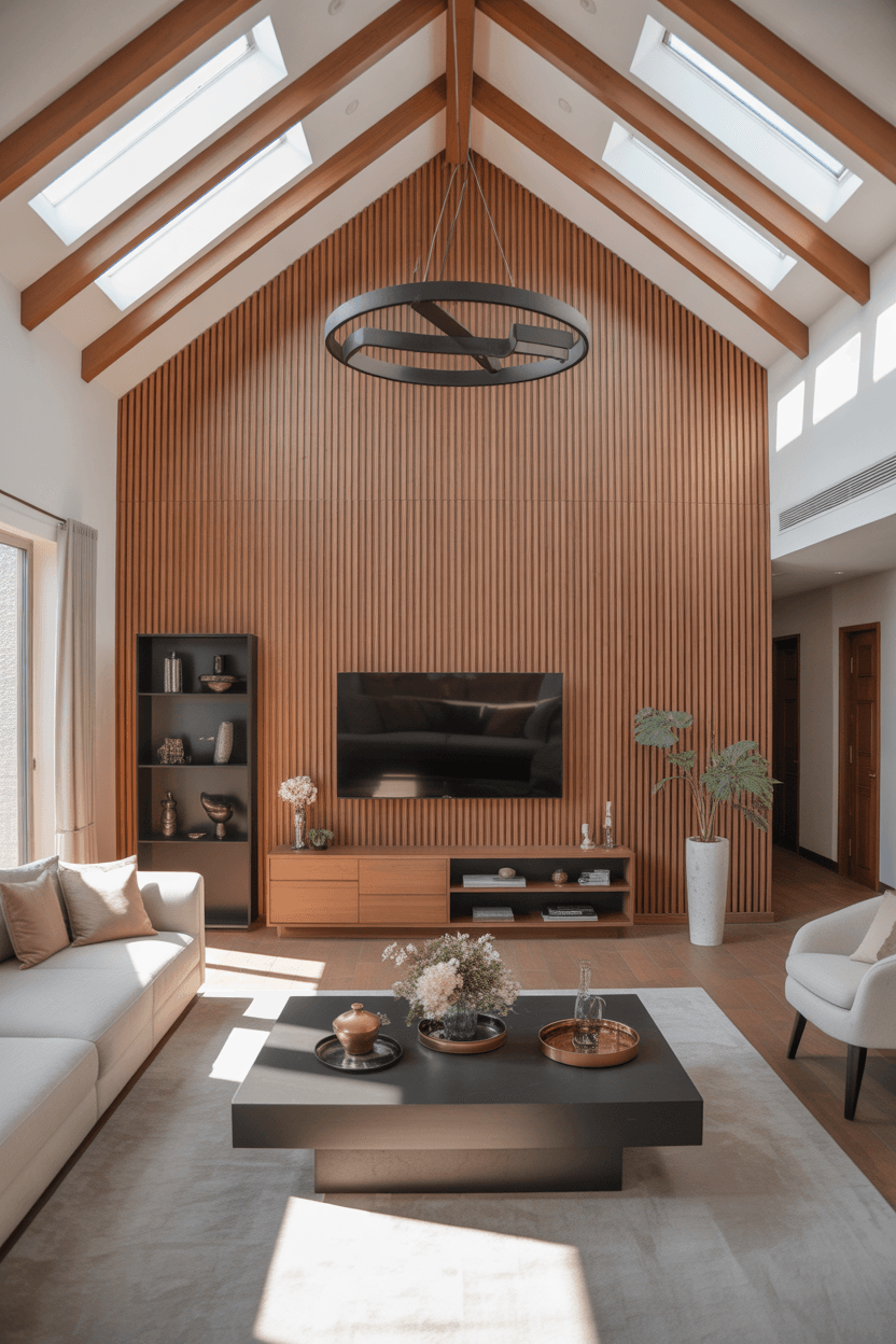22 Inspiring Vaulted Ceiling Living Room Ideas for Modern Homes