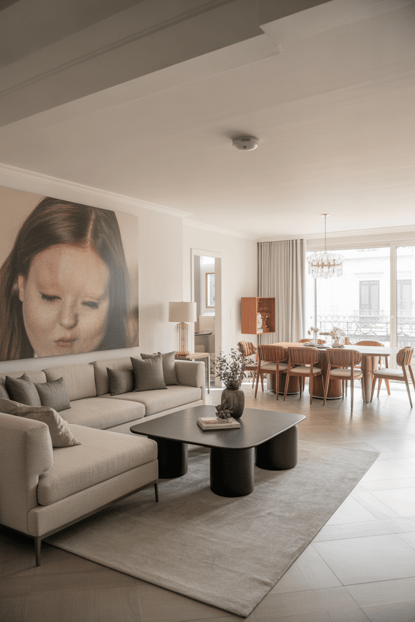 25 Open Layout Living Room Dining Room Ideas for Modern Homes