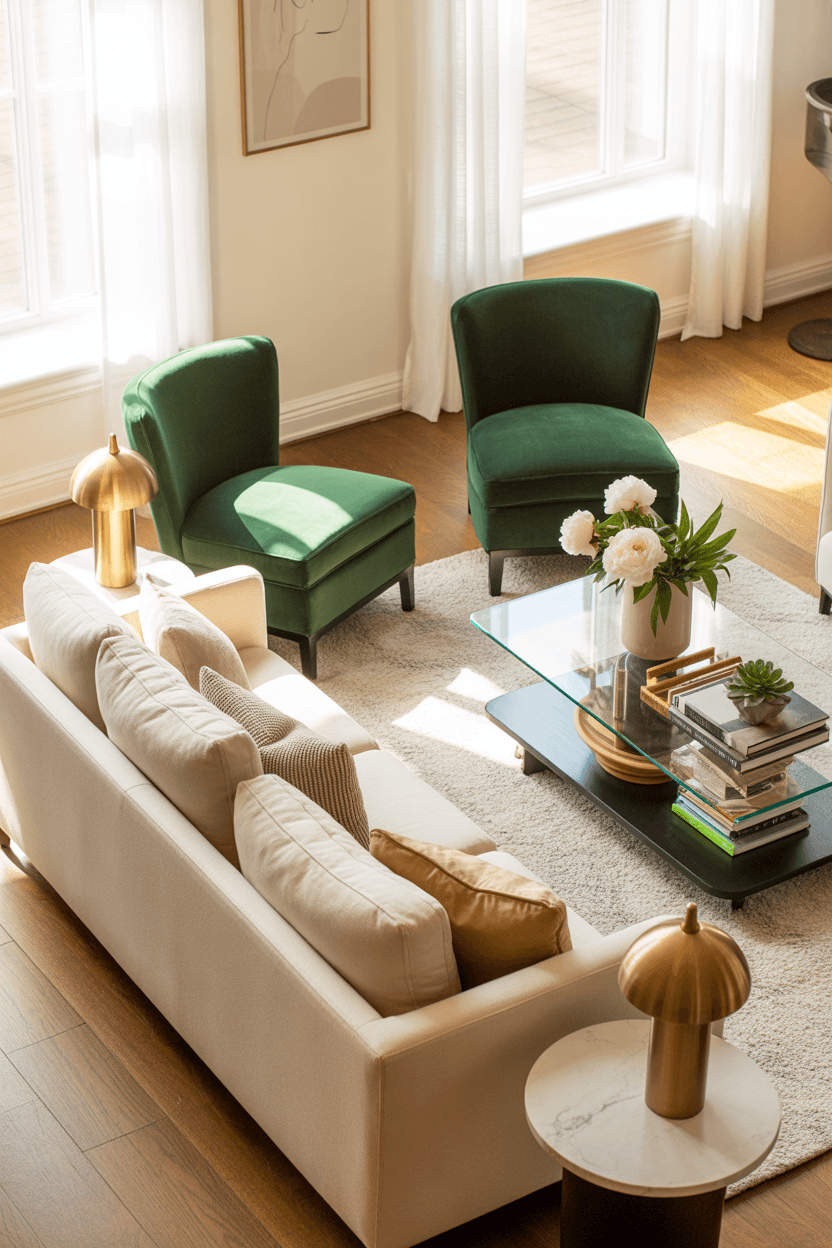 26 Green Living Room Ideas for a Fresh and Stylish Space