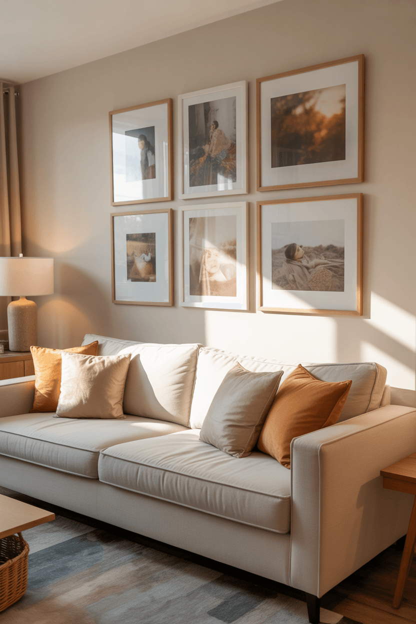 22 Gallery Wall Living Room Ideas for Modern Homes