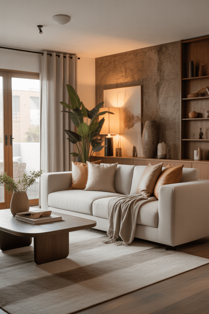 23 Cozy Warm Earthy Living Room Ideas for a Natural & Stylish Home