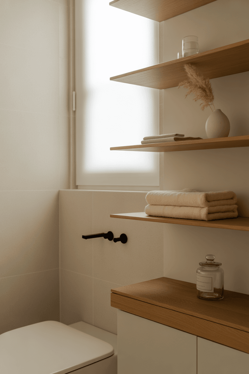 24 Floating Shelves Bathroom Ideas for Small and Stylish Spaces