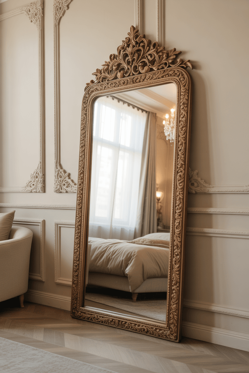 24 Vintage Mirror Wall Decor Ideas for Timeless Homes