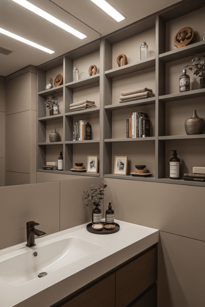24 Floating Shelves Bathroom Ideas for Small and Stylish Spaces