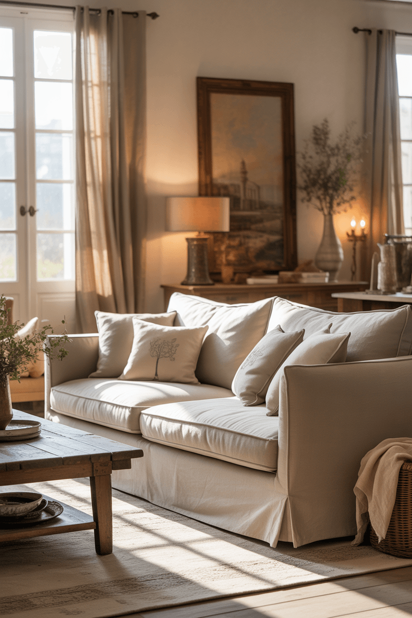 24 French Country Living Room Ideas for Elegant & Cozy Homes