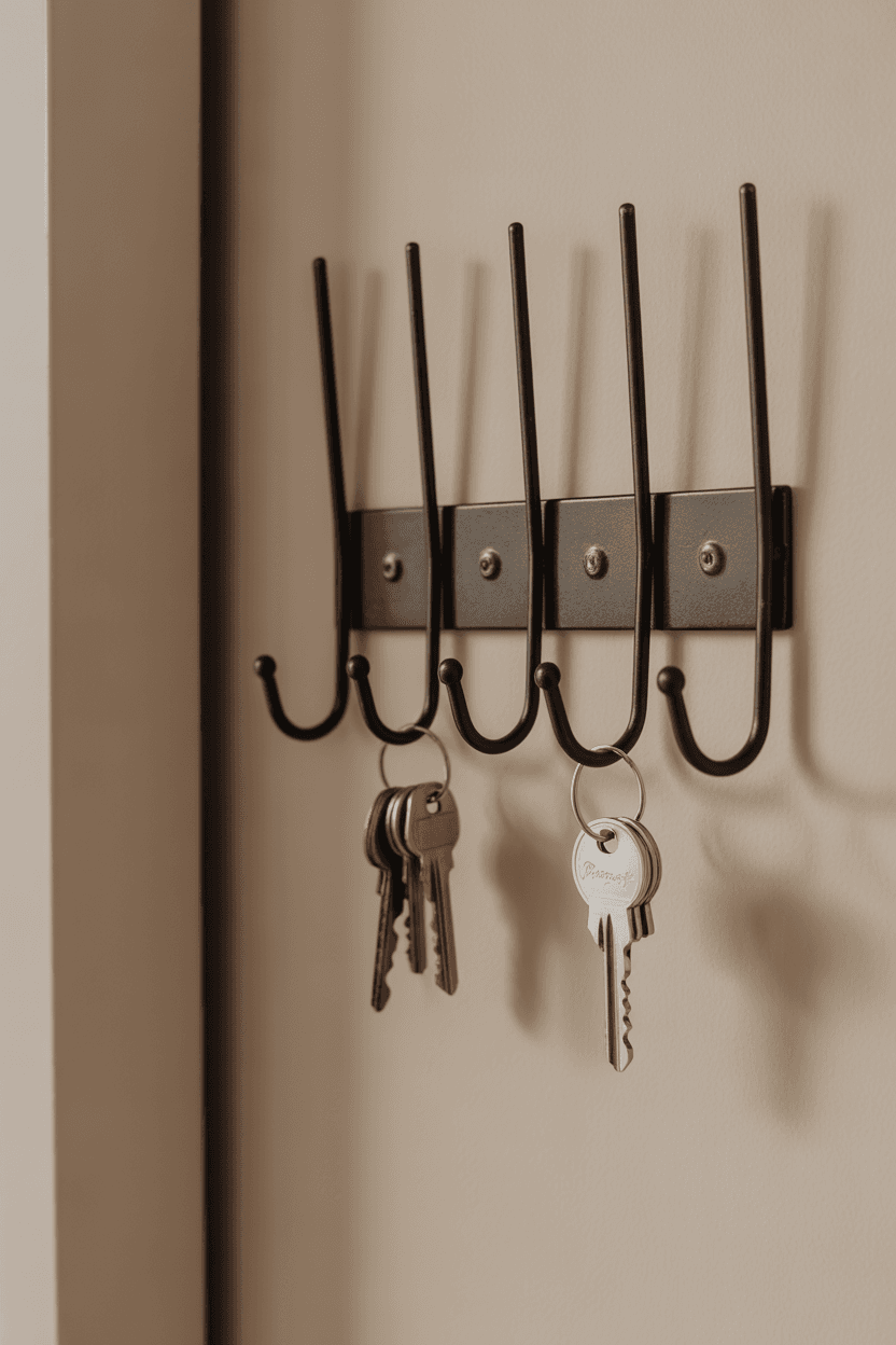23 Key Holder Wall Design Ideas for a Stylish Home